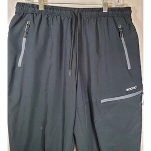 MOCOLY Women's Cargo Hiking Pants Elastic Waist‎ Womens XL Color Black